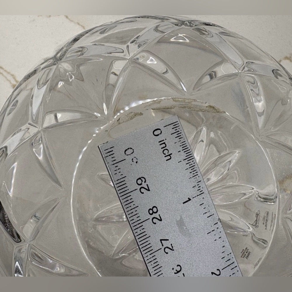 Lady Anne Rose Bowl 5.75” from Gorham Full Lead Crystal Made in Czech Republic - Picture 5 of 7